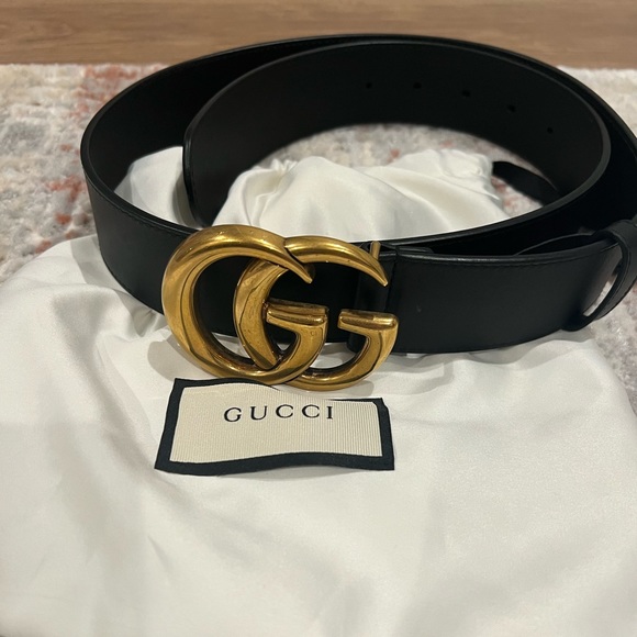Gucci Accessories - Authentic GUCCI GG MARMONT 2015 RE-EDITION WIDE BELT
